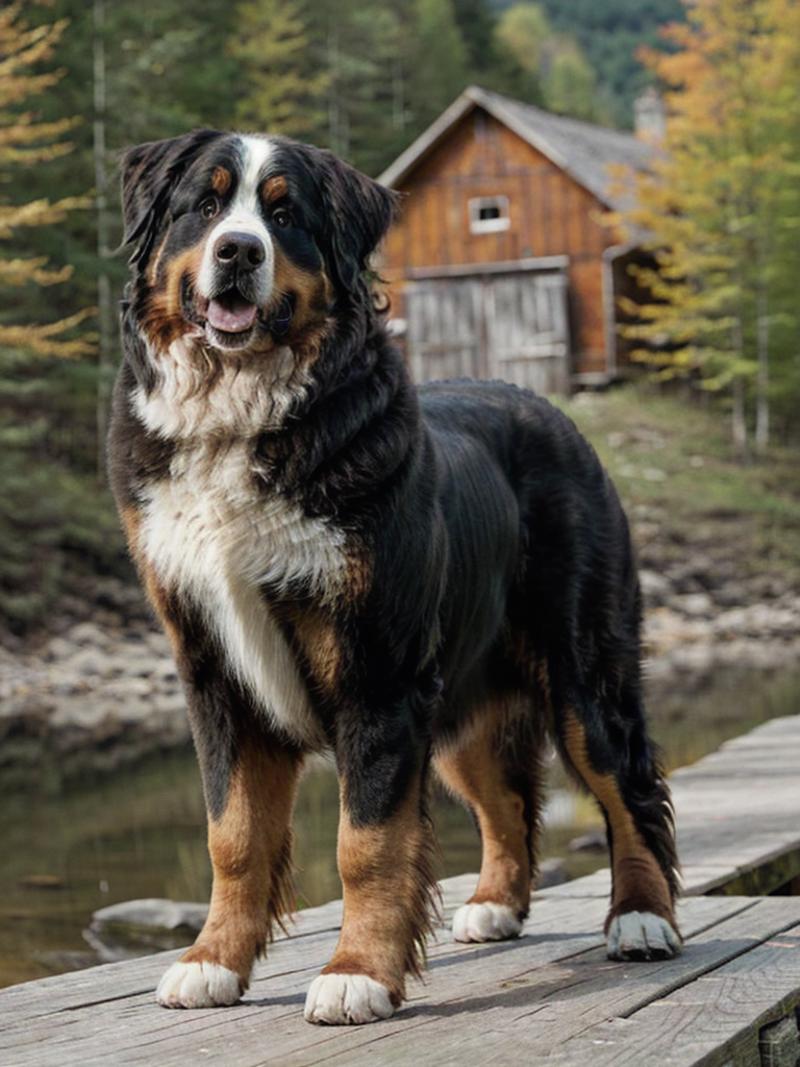 [LoRA] Bernese Mountain Dog image by w15249616570