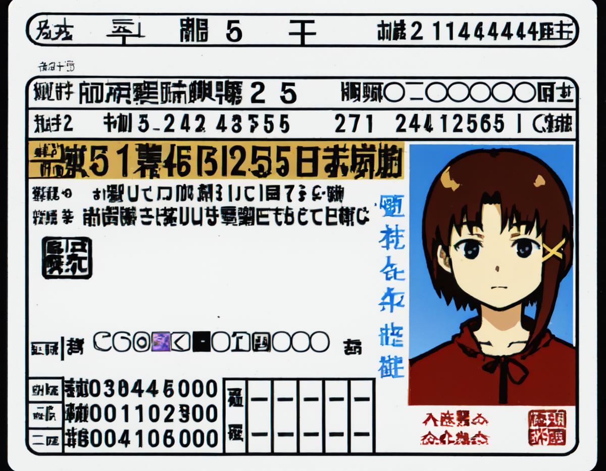 [Concept] Japanese Driver's License / 日本の自動車免許 image by darashine