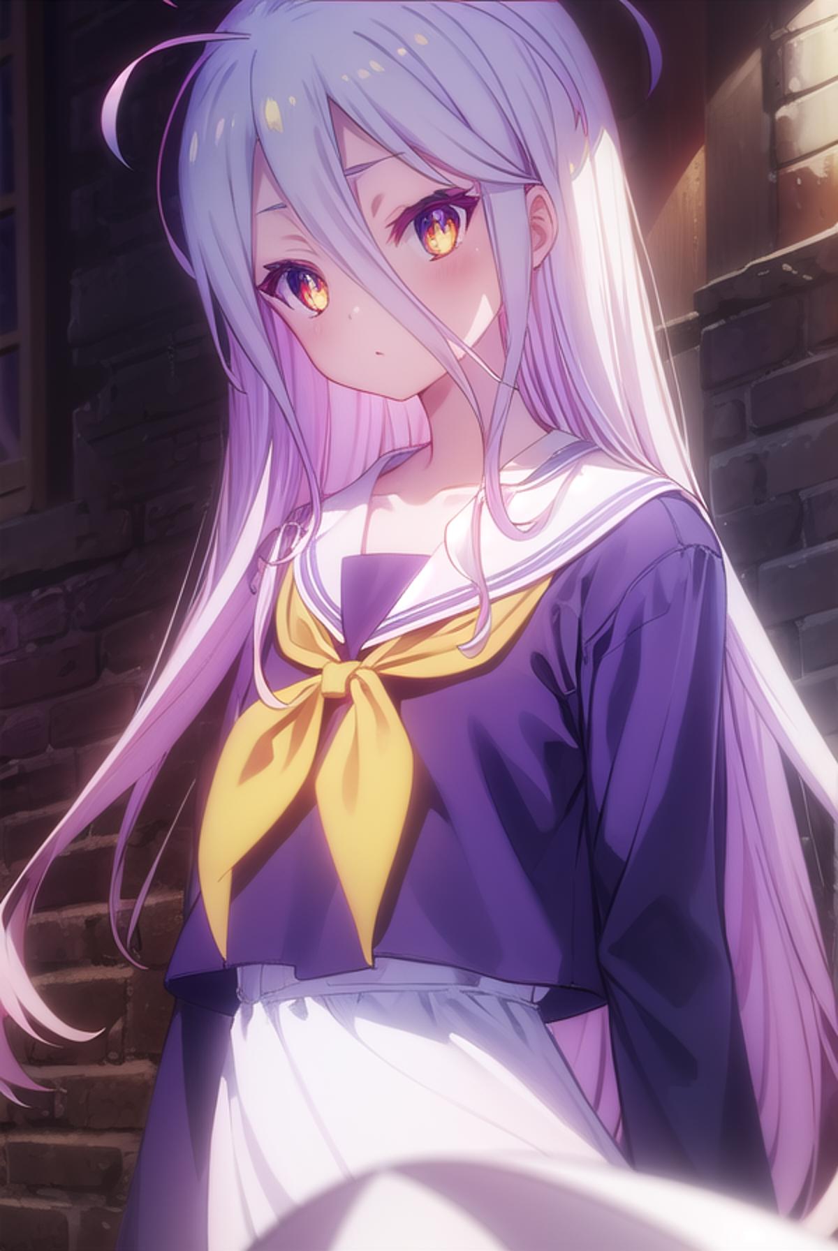 Shiro (白) - No Game No Life (ノーゲーム・ノーライフ) - anime s1 | Stable Diffusion  LoRA | Civitai