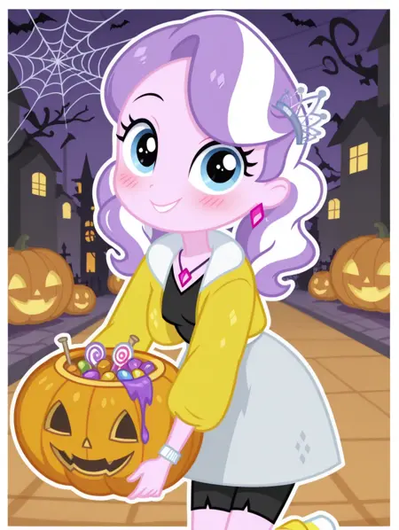 Diamond tiara (EQG) | My little pony: Equestria girls  | [ illustriousXL ] | Commissions