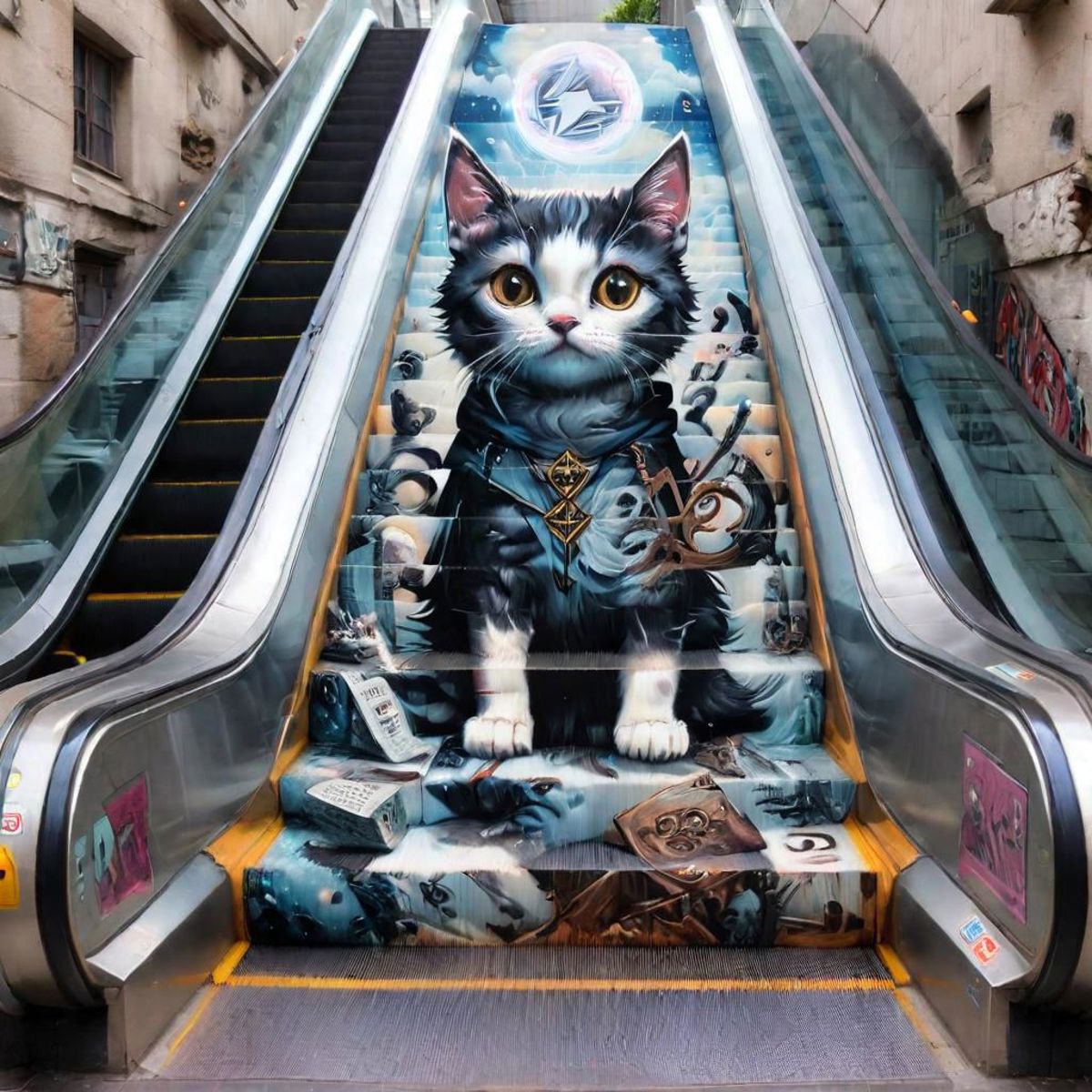 Escalator Art XL image by Pyrat