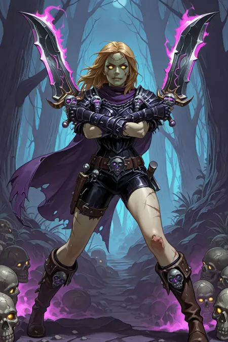 Lilian Voss from Warcraft | Illustrious