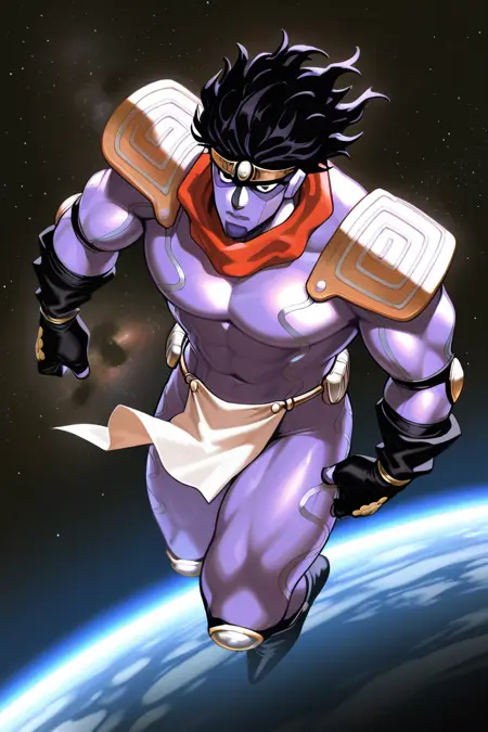 [Illustrious] Star Platinum (Jojo's Bizarre Adventure) + 3 Versions