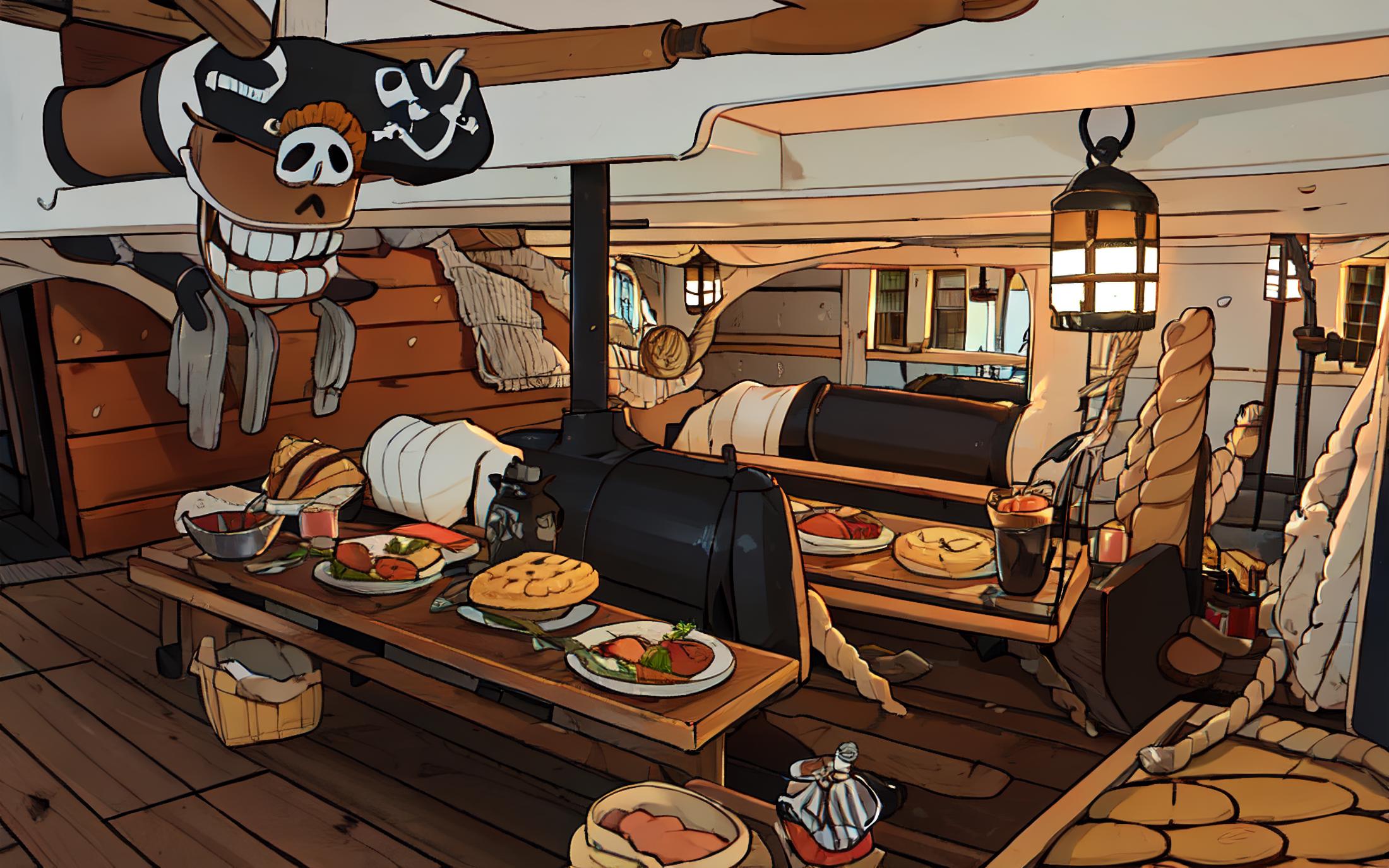 Wooden Warship Interior image by MajMorse