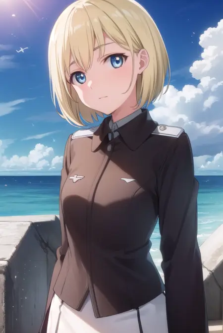 Erica Hartmann (エーリカ・ハルトマン) - Strike Witches (ストライクウィッチーズ)