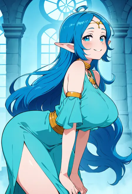 Nayru: Goddess of Wisdom | ネール (The Legend Of Zelda: Oracle of Seasons) [Illustrious & Pony]