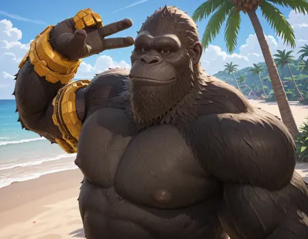 King Kong Fortnite ( Illustrious )