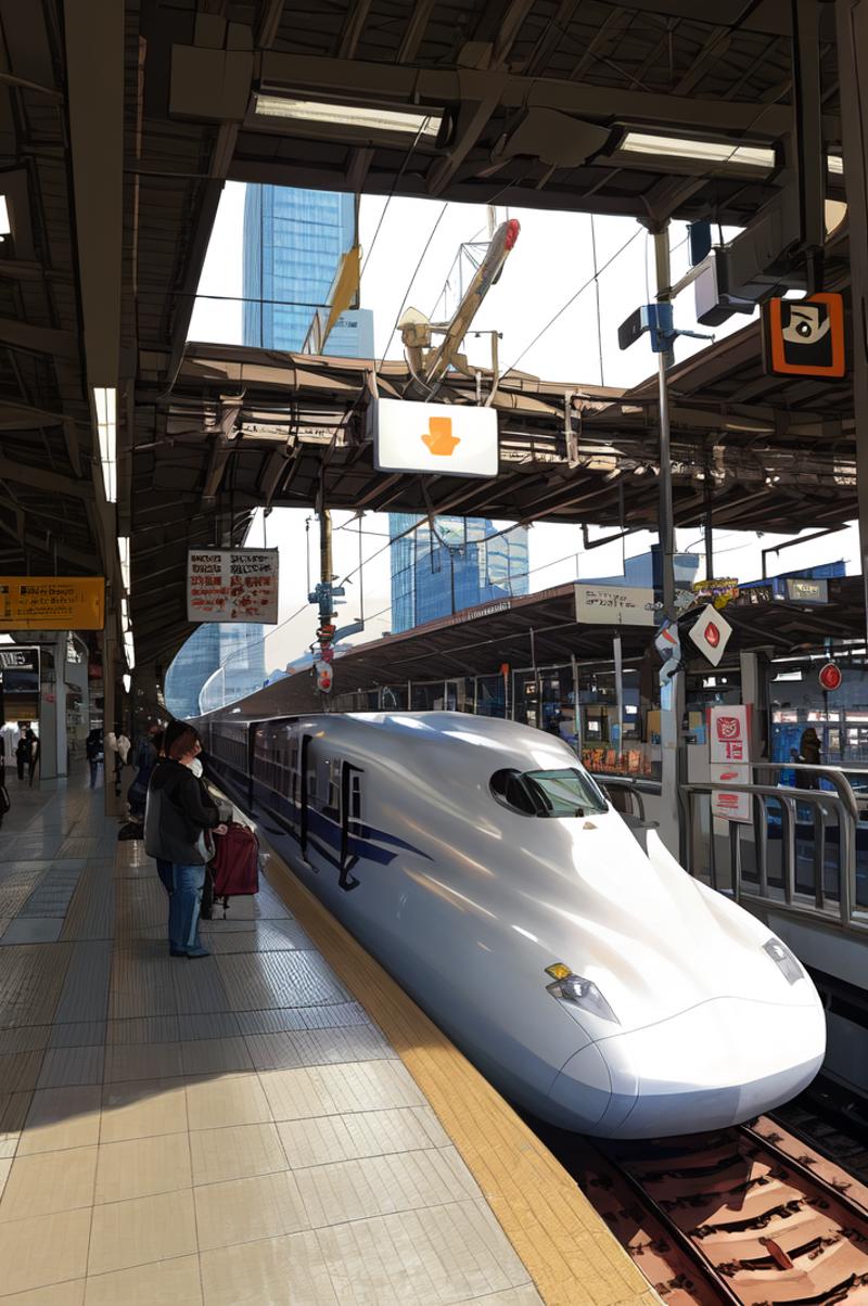 東京駅　東海道・山陽新幹線ホーム image by swingwings