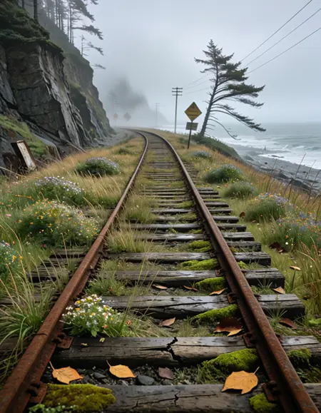 coastal train tracks