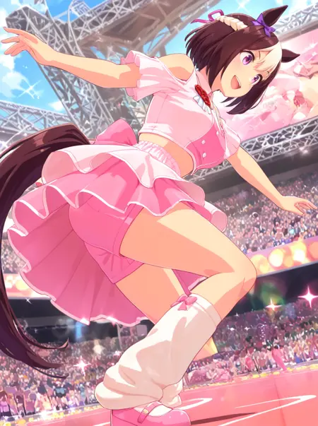 Meni Shuki♡Rush-sshu! 4.5th_anniversary Live_Costume(umamusume)_IL