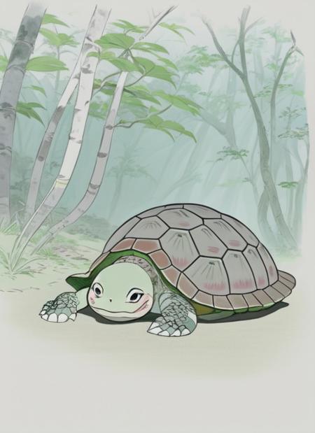 turtle,  kaguya <lora:kaguya-000001:1>