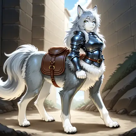 Hikari the Wolftaur