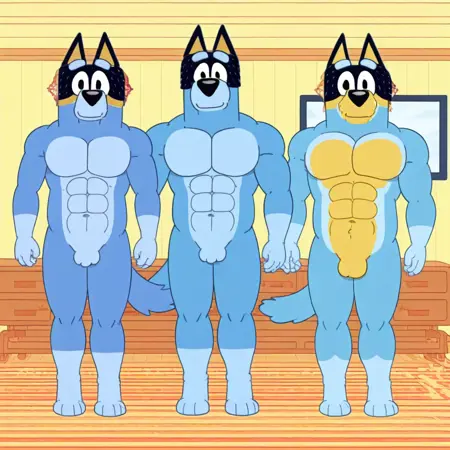 Bandit Heeler (Bluey) - LoRA