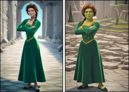 Princess Fiona for PonyXL (Human & Ogre) Princess Fiona for PonyXL