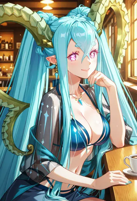 Larva/Tiamat提亚马特FGO(Fate/Grand Order)泳装