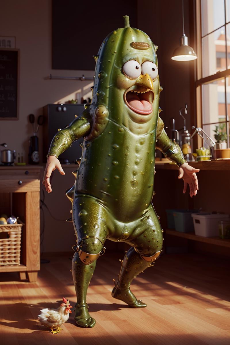 Character Change - Pickle-fy - Pickle-human hybrids image by machinadekadavus007