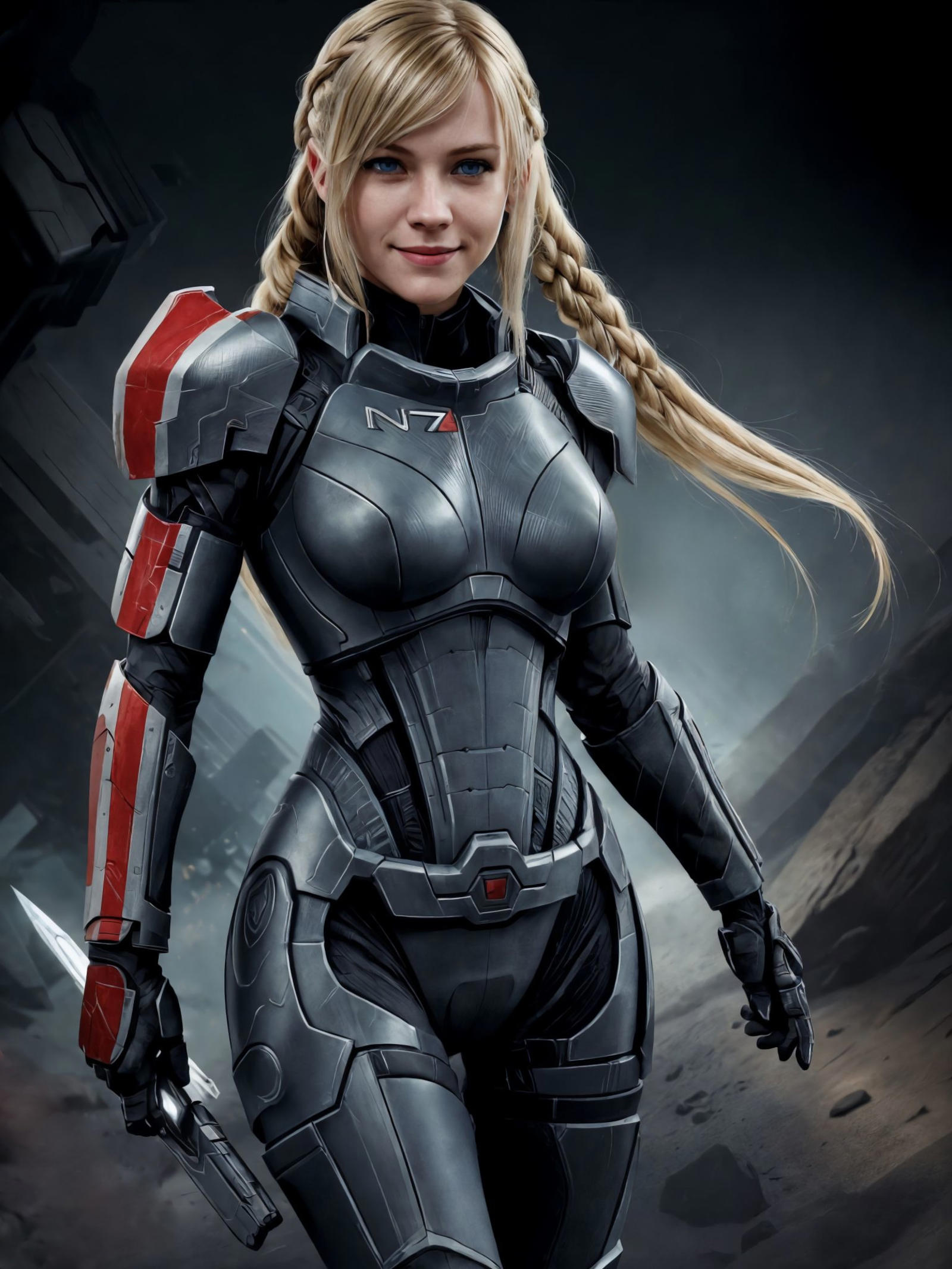N7 Armor (Mass Effect) LoRA image by J1B