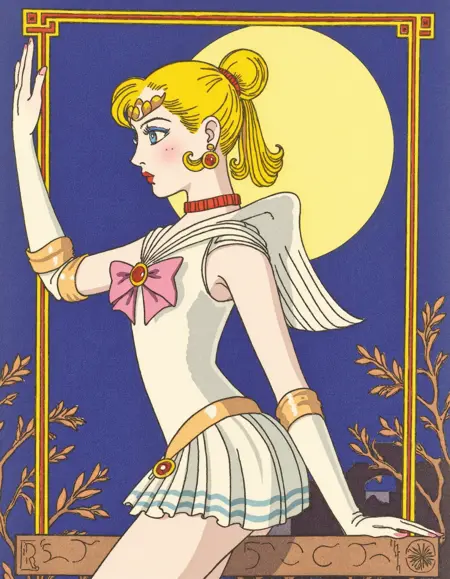 George Barbier style