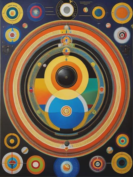 <lyco:PaulLaffoley:1.0> a paul laffoley work depicting the rules of calvinball