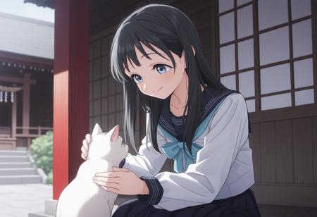 Komichi Akebi | 明日小路 (Akebi-chan no Sailor Fuku | Akebi’s Sailor Uniform | 明日ちゃんのセーラー服) V1