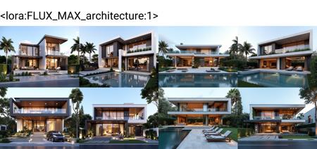 FLUX Modern High Quality VIP Villas MAX up the details