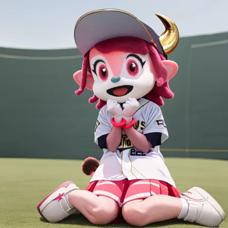 Baseball mascot ORIX Buffaloes Buffallo BELL SD15