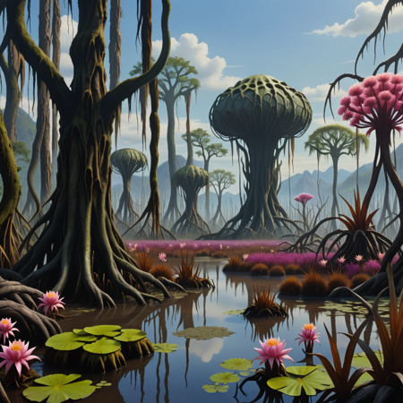 Another World - Swamp II (XL/Illustrious) SDXL