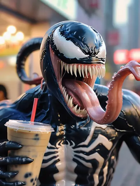 Fresh Ideas@Venom drinks milk tea