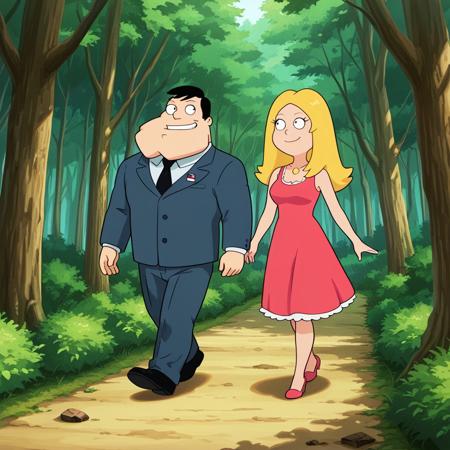 Stan and Francine together (American Dad) Pony / Illustrious V2