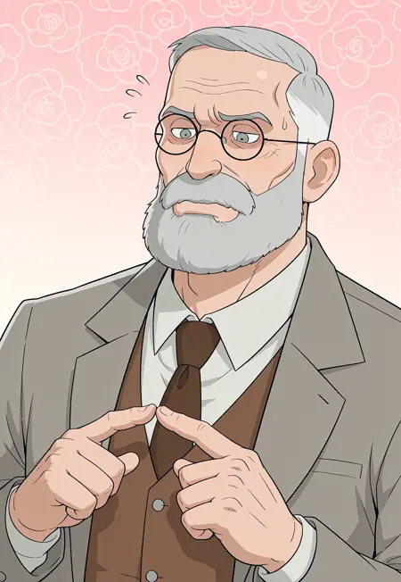 old man psychiatrist - Haunted Hotel