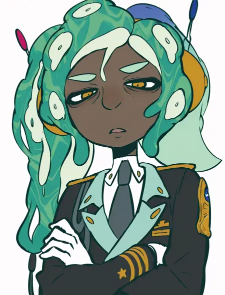 Commander Tart (AU Commander Tartar) | Splatoon
