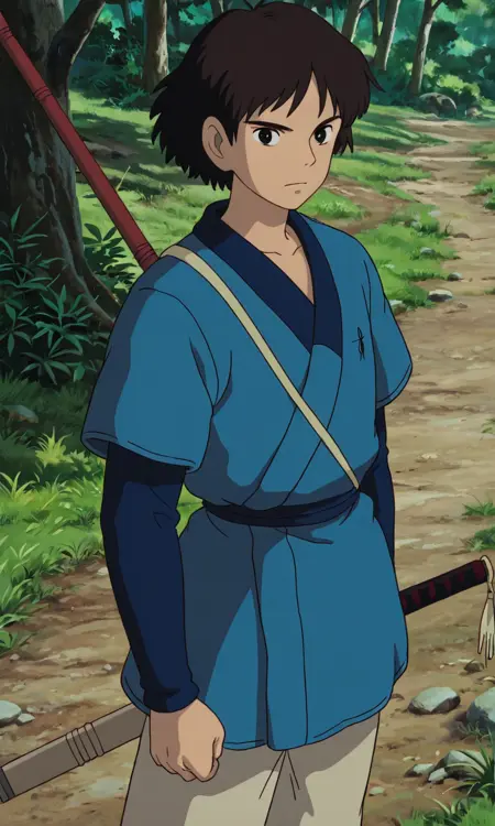 Prince Ashitaka | Princess Mononoke (Illustrious)