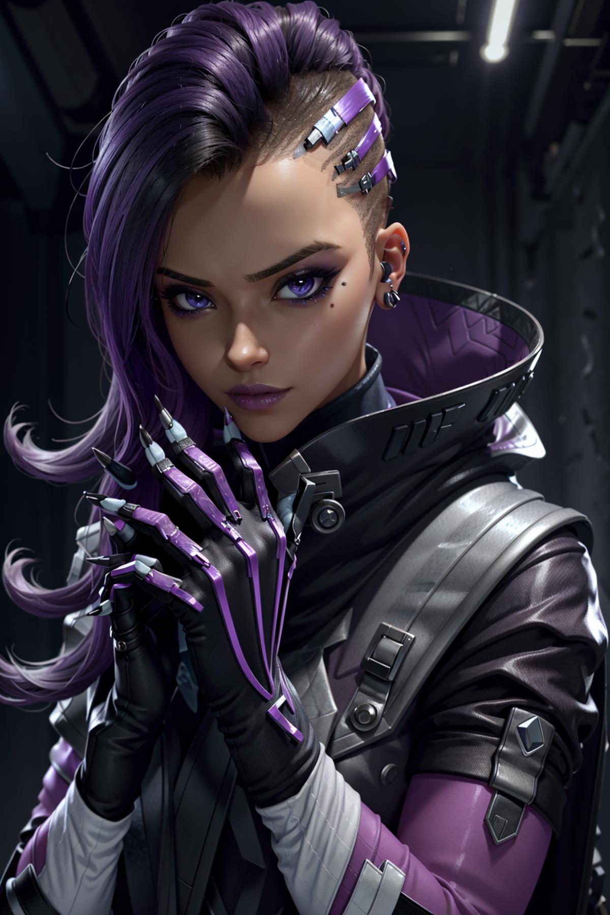 Not so Perfect - Sombra from Overwatch image by BloodRedKittie