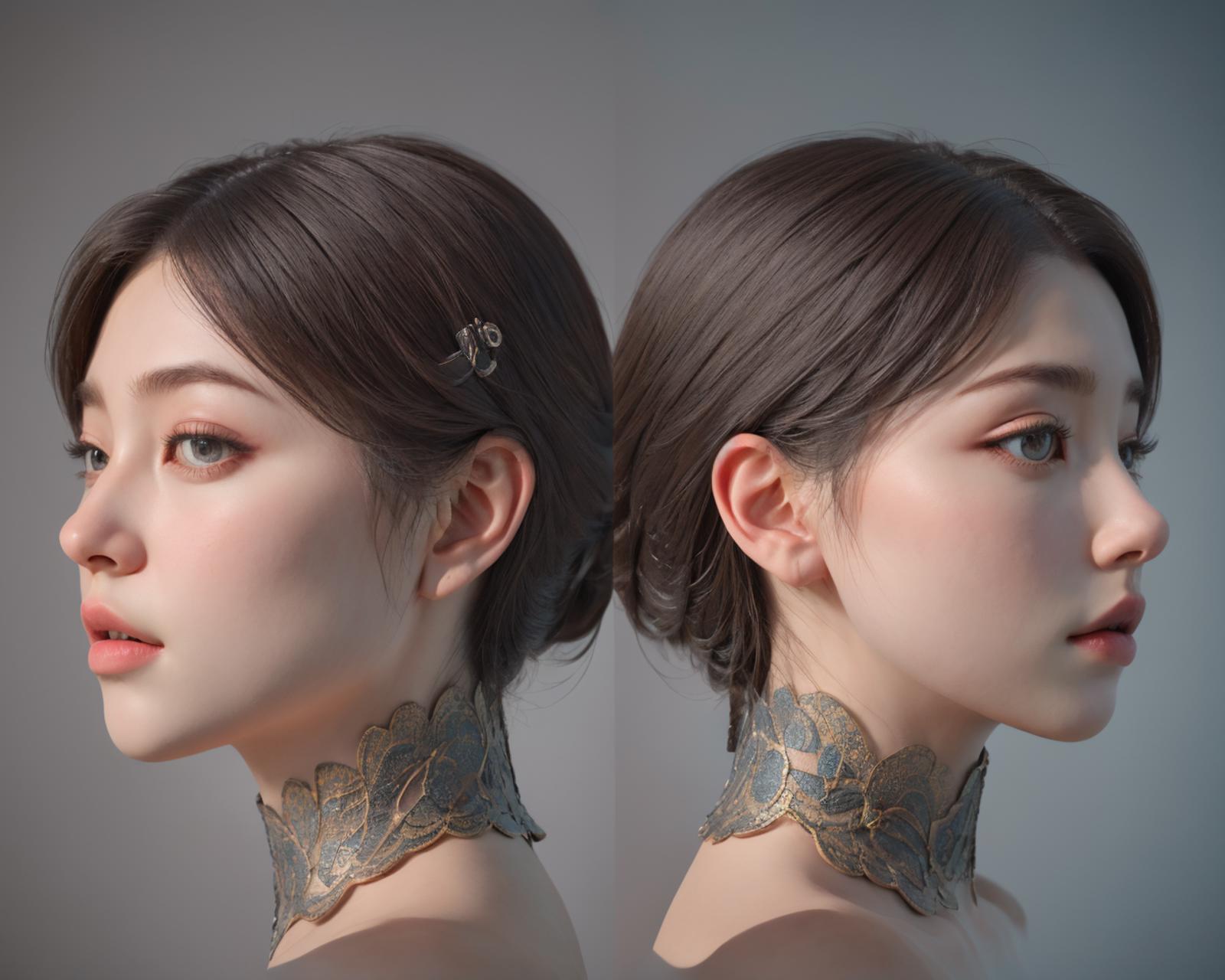 Reference Sheet for Head | Tool LoRA image by eznorb