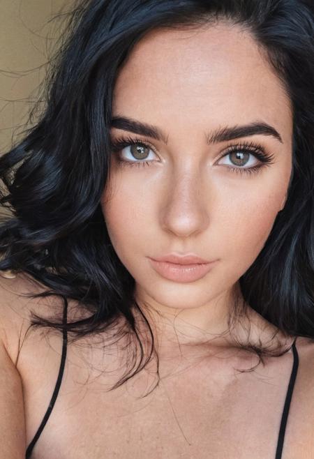 instagram photo, photo of a 25 y.o woman, black hair, perfect detailed eyes, natural smooth skin
