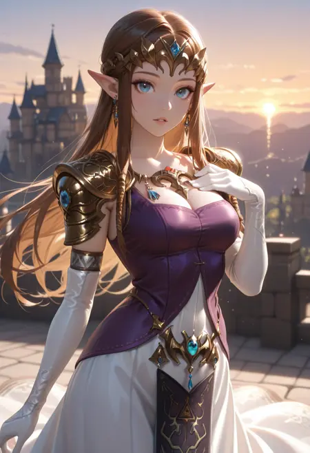 Princess Zelda - TLoZ Twilight Princess l IllustriousXL