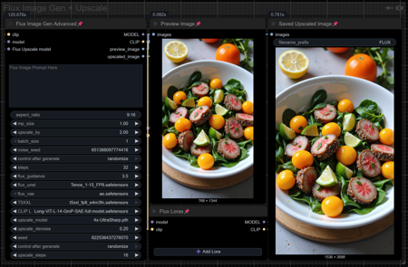 Bobs Flux Workflow V2 Image Gen + Img2Img (Adv)