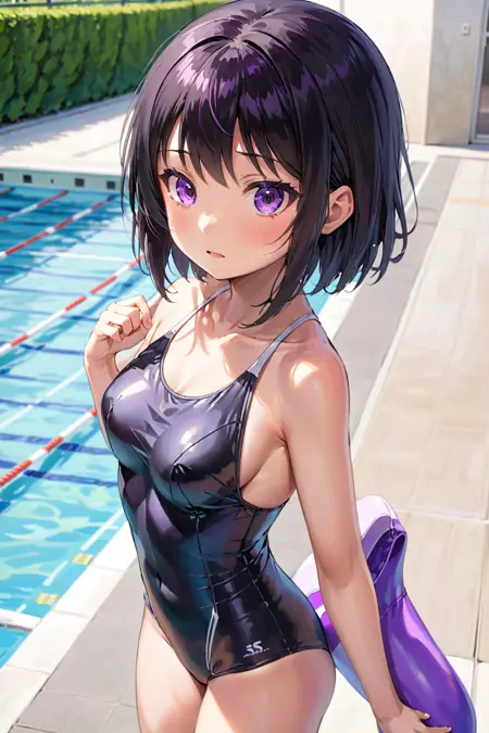 [SDXL] School swimsuit