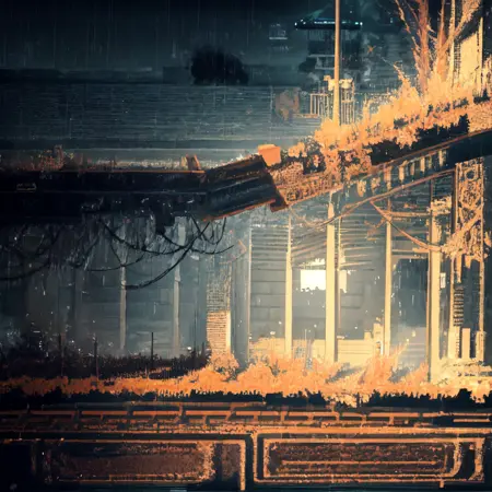 Rain World Scenery LoRA