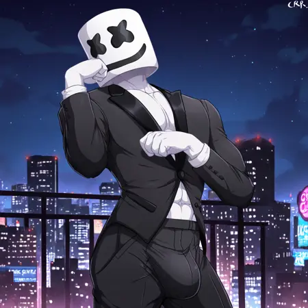 Marshmello's Mask