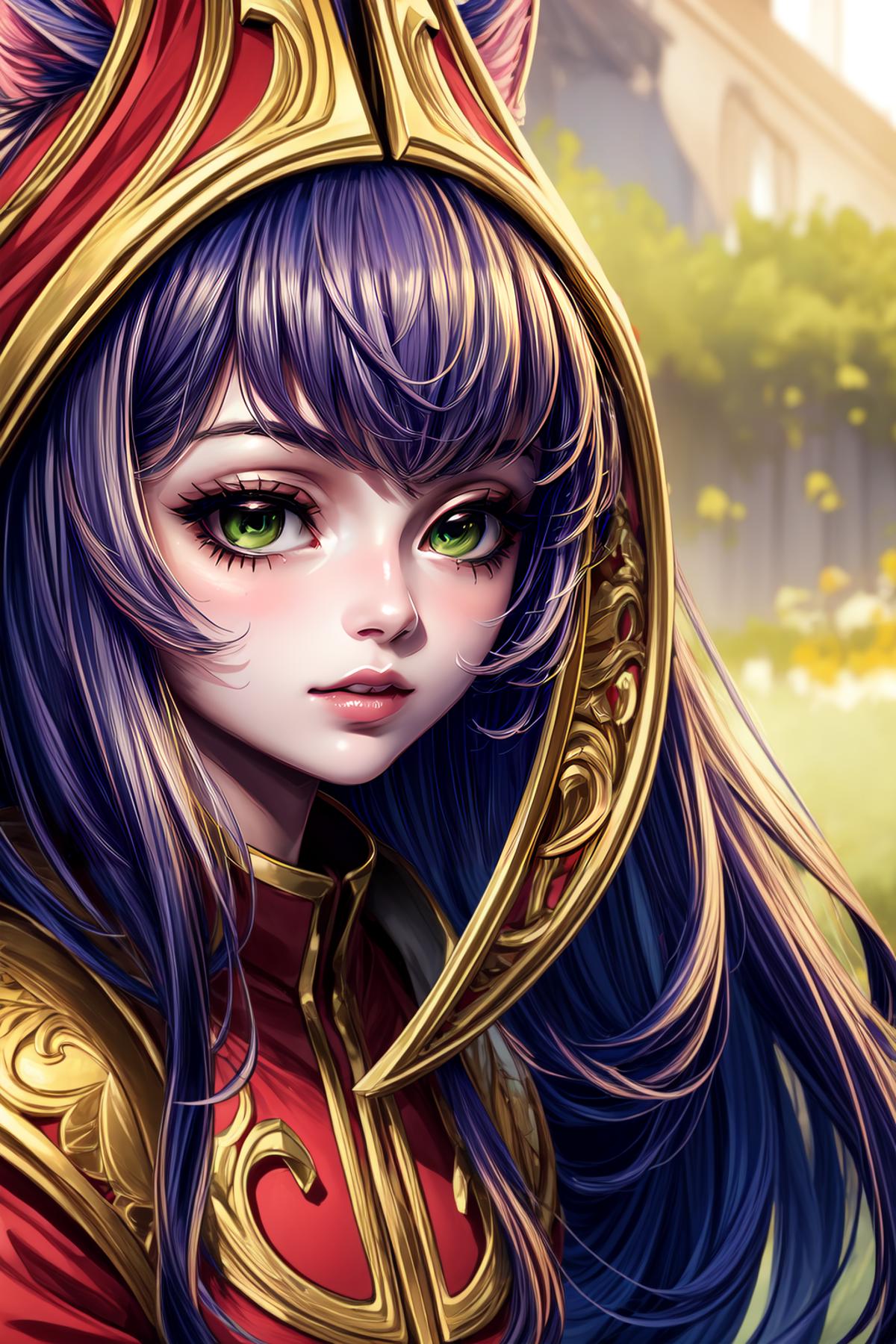 Lulu the Fae Sorceress | League of Legends | LoRa image by PettankoPaizuri