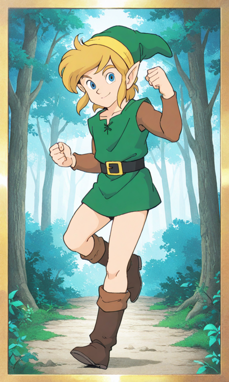 Link (The Legend of Zelda - Classic concept art version) / リンク (ゼルダの伝説) | Illustrious IL V1