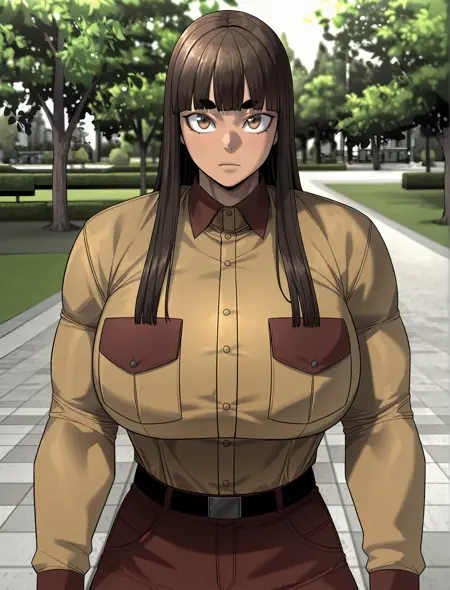 Webtoon Character) Hyun Ranghwa / 현랑화 (Return of the Bloodthirsty Police / 킬러경찰)