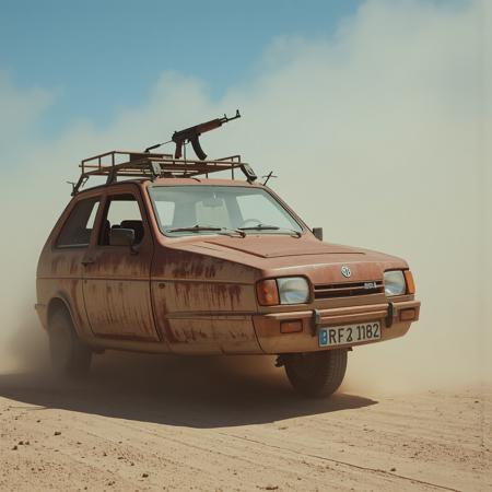 Reliant Robin Three-Wheeled Car (Flux) V1