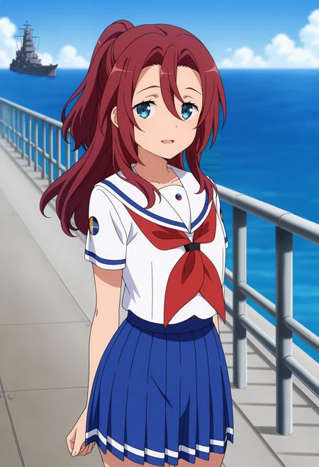 Matsunaga Ritsuko | Illustrious | High School Fleet Illu v1.0