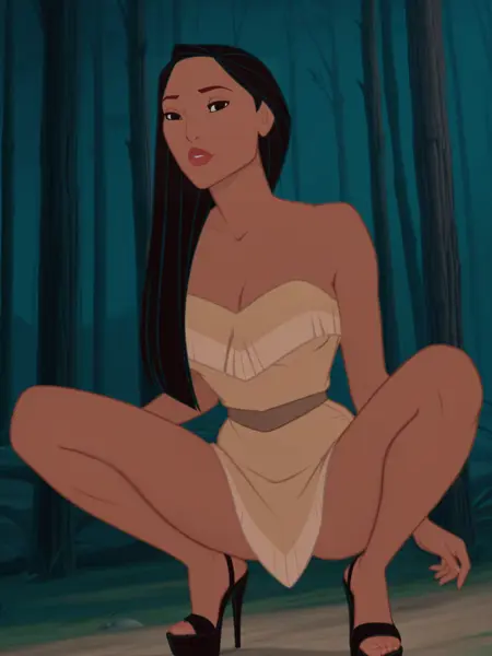 Pocahontas (1995 film) PonyDiffusionXL/illustriousXL