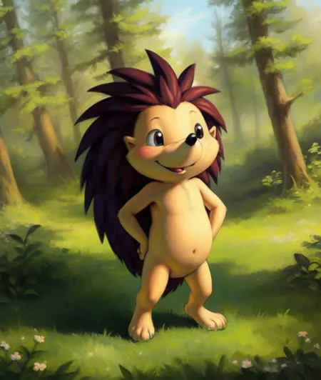 Basil the hedgehog - ( Prinzessin Lillifee 2009 )