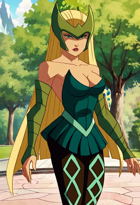 Enchantress - Hulk vs Thor