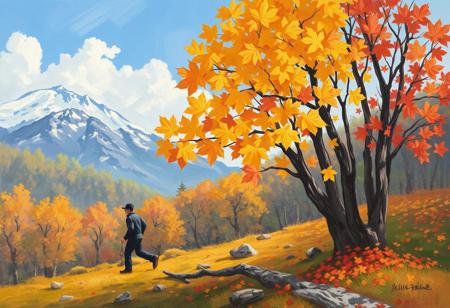 autumn painting