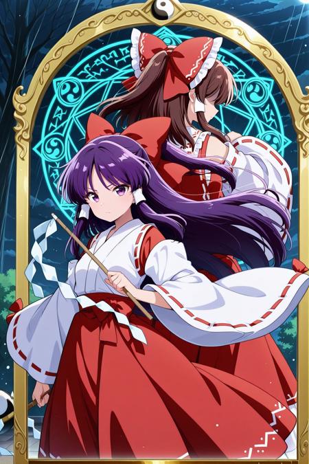 Reimu Hakurei PC-98 (Touhou Project) - 博麗霊夢 Illustrious V1